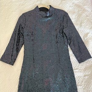 DO+BE Navy Sequin Dress